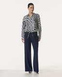 Pantalon | Recycled Comfort Travel | Kona Long | Blu Marine