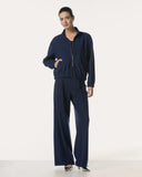 Pantalon | Recycled Comfort Travel | Kona Long | Blu Marine