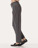 Hose | Regular-Travelqualität Print | Nanaka Dessin | Dark Antra Stripe