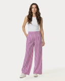 Hose | Regular-Travelqualität Stripe | Kona Long Dessin | Cyclam Stripe