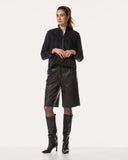 Short | Vegan Leather | Kaori | Black