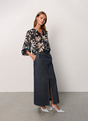 Skirt | Denim Look | Yoli | Denim Blue - shop_name