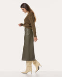 Rok | Vegan Leather | Kokone | Khaki Green
