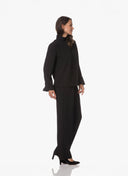 Top | Crepe | Sumire | Deep Black - shop_name
