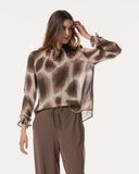 Tops | Viscose | Iwane | Espresso Splash