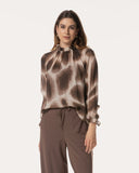 Tops | Viscose | Iwane | Espresso Splash