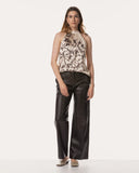 Top | Satin-Viskose-Stretch | Wakaba Dessin | Blossom Branch