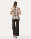 Top | Satin-Viskose-Stretch | Wakaba Dessin | Blossom Branch